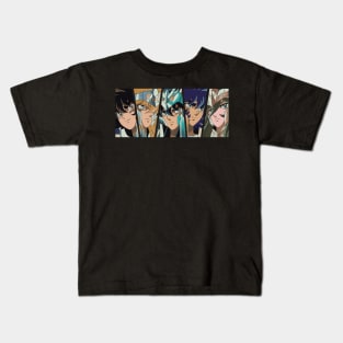 Saint Seiya - 8bit Style Kids T-Shirt